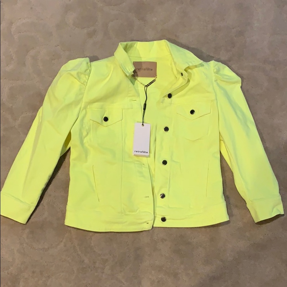 Retrofete Ada Jean jacket NWT